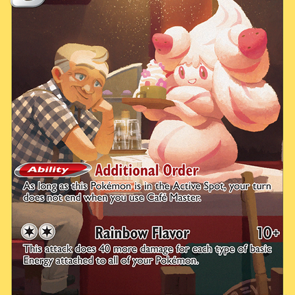 Alcremie Trainer Gallery Rare Holo (TG08/TG30) Brilliant Stars Trainer Gallery