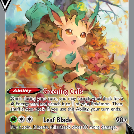 Leafeon V Rare Ultra (167/203) Evolving Skies