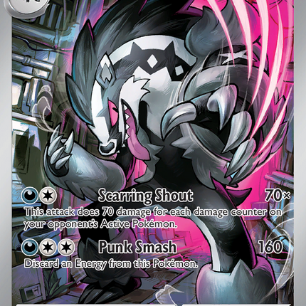 Galarian Obstagoon Illustration Rare (245/217) Ascended Heroes