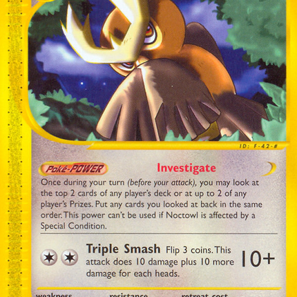 Noctowl Uncommon (40/144) Skyridge Reverse Holofoil