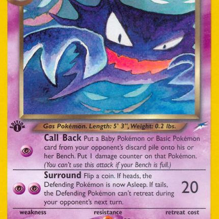 Dark Haunter Uncommon (36/105) Neo Destiny Unlimited LP