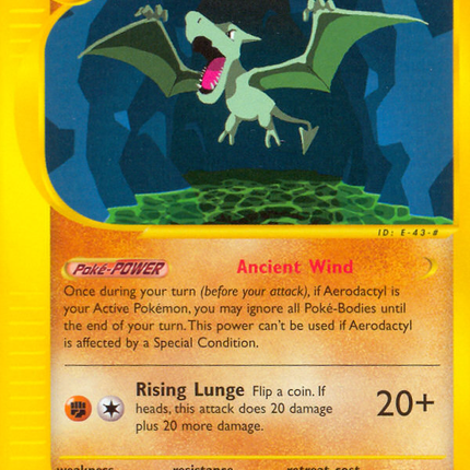 Aerodactyl Rare (1/144) Skyridge