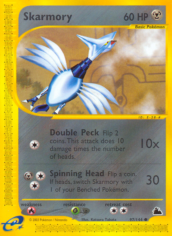 Skarmory Common (97/144) Skyridge