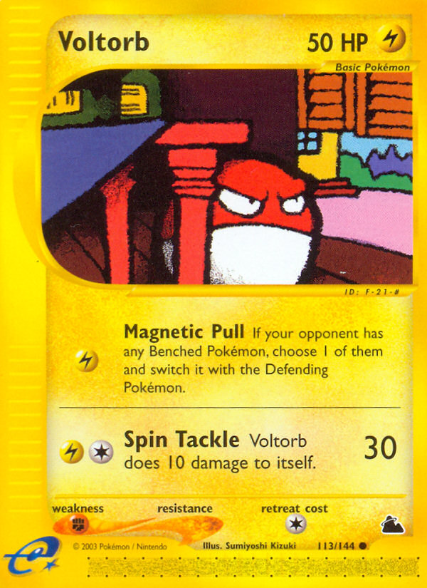 Voltorb Common (113/144) Skyridge