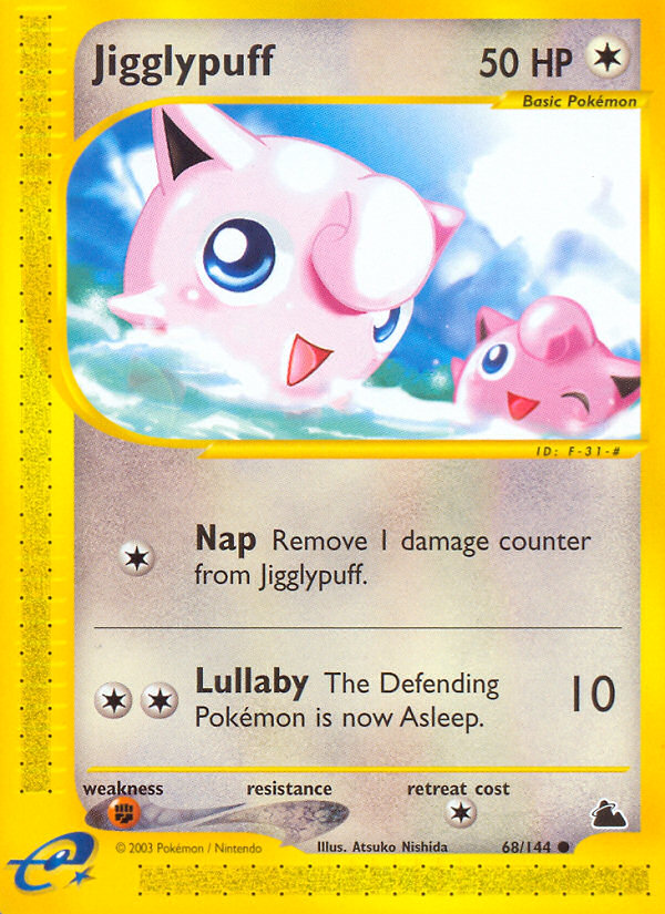 Jigglypuff Common (68/144) Skyridge