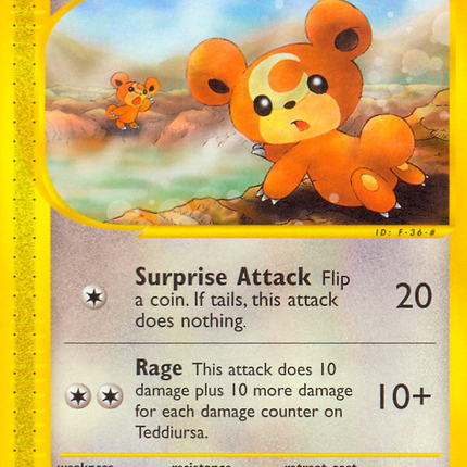 Teddiursa Common (109/144) Skyridge