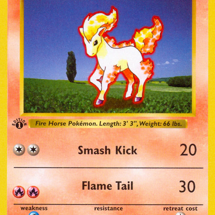 Ponyta Common (60/102) Base (Dutch) First Edition