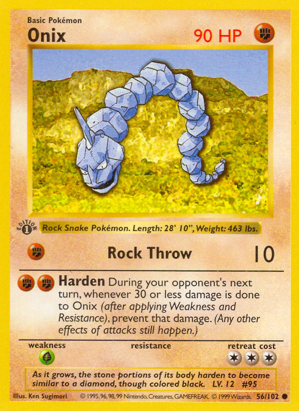 Onix Common (56/102) Base (Dutch) First Edition