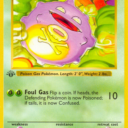 Koffing Common (51/102) Base (Dutch) First Edition