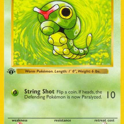 Caterpie Common (45/102) Base (Dutch) First Edition