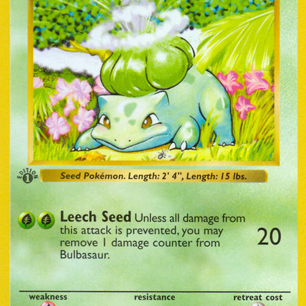 Bulbasaur Common (44/102) Base (Dutch) First Edition