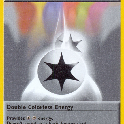 Double Colorless Energy Uncommon (96/102) Base (Dutch) First Edition