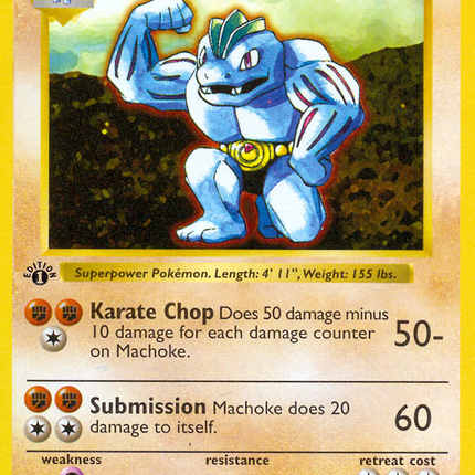 Machoke Uncommon (34/102) Base (Dutch) First Edition