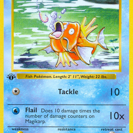 Magikarp Uncommon (35/102) Base (Dutch) First Edition