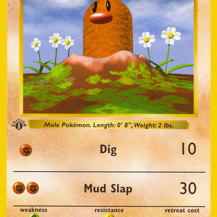 Diglett Common (47/102) Base (Dutch) First Edition