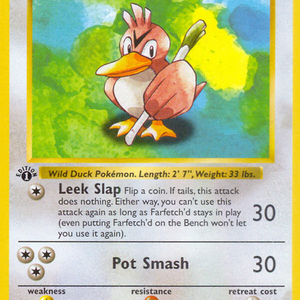 Farfetch'd Uncommon (27/102) Base (Dutch) First Edition