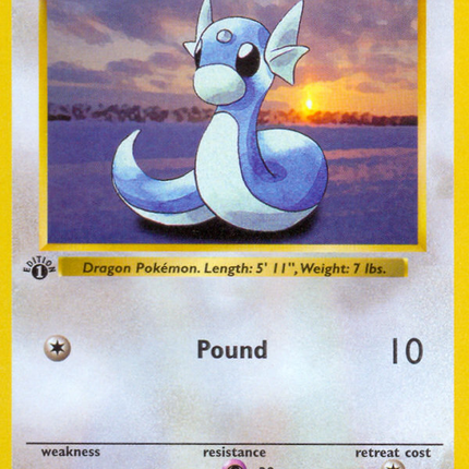 Dratini Uncommon (26/102) Base (Dutch) First Edition