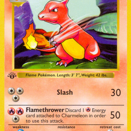 Charmeleon Uncommon (24/102) Base (Dutch) First Edition