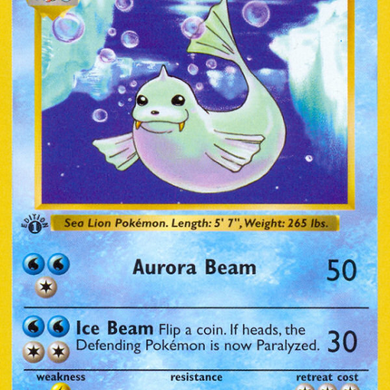 Dewgong Uncommon (25/102) Base (Dutch) First Edition