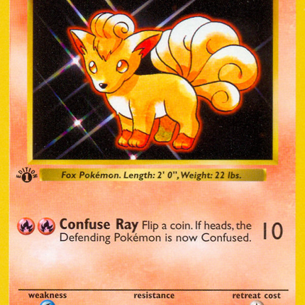Vulpix Common (68/102) Base (Dutch) First Edition