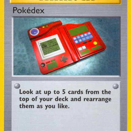 Pokédex Uncommon (87/102) Base (Dutch) First Edition