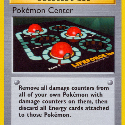 Pokémon Center Uncommon (85/102) Base (Dutch) First Edition