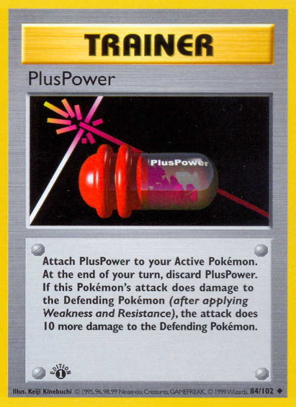 PlusPower Uncommon (84/102) Base (Dutch) First Edition