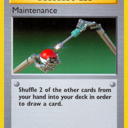 Maintenance Uncommon (83/102) Base (Dutch) First Edition