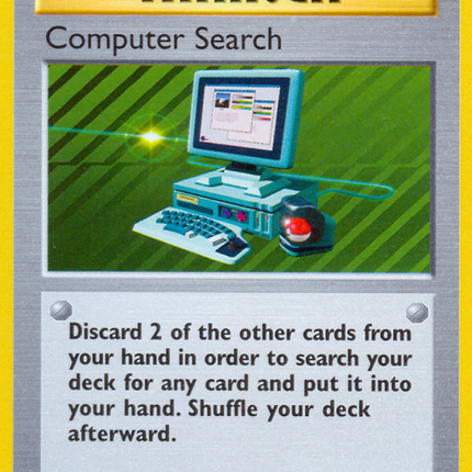 Computer Search Rare (71/102) Base (Dutch) First Edition