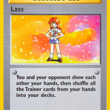 Lass Rare (75/102) Base (Dutch) First Edition