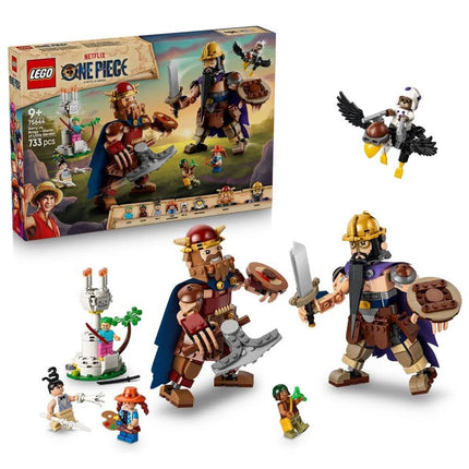 LEGO ONE PIECE 75644 Dorry vs. Brogy – Reuzen van Kleine Gaarde 
