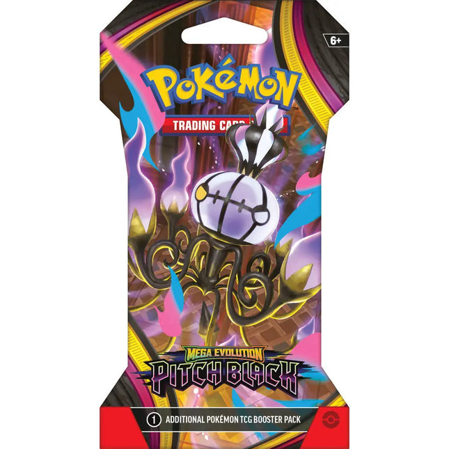 Pokemon Pitch Black Sleeved Booster Pack