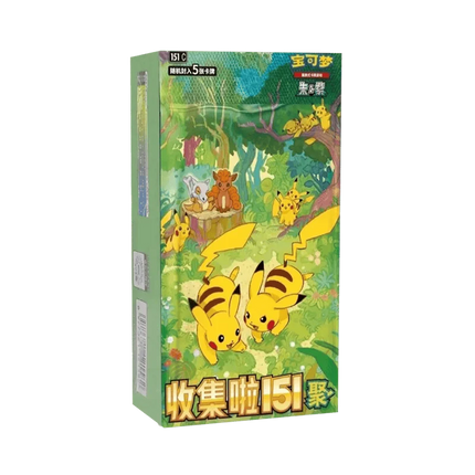 Pokemon 151 Gathering Slim Booster Box (S-Chinese)