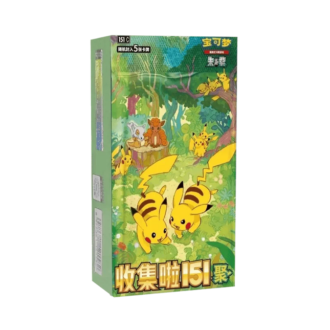 Pokemon 151 Gathering Slim Booster Box (S-Chinese)