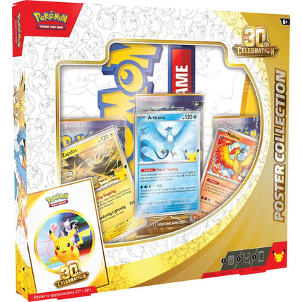 Pokemon 30th Anniversary Celebration Poster Collection