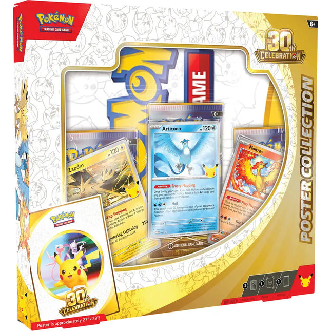 Pokemon 30th Anniversary Celebration Poster Collection