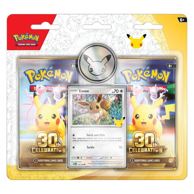 Pokemon 30th Celebration - 2-Booster Blister Eevee