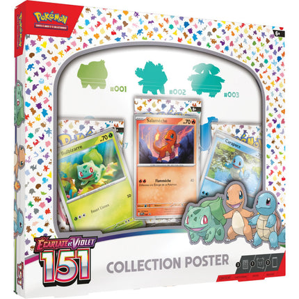 Pokémon TCG: Scarlet & Violet – 151 Poster Collection (French)