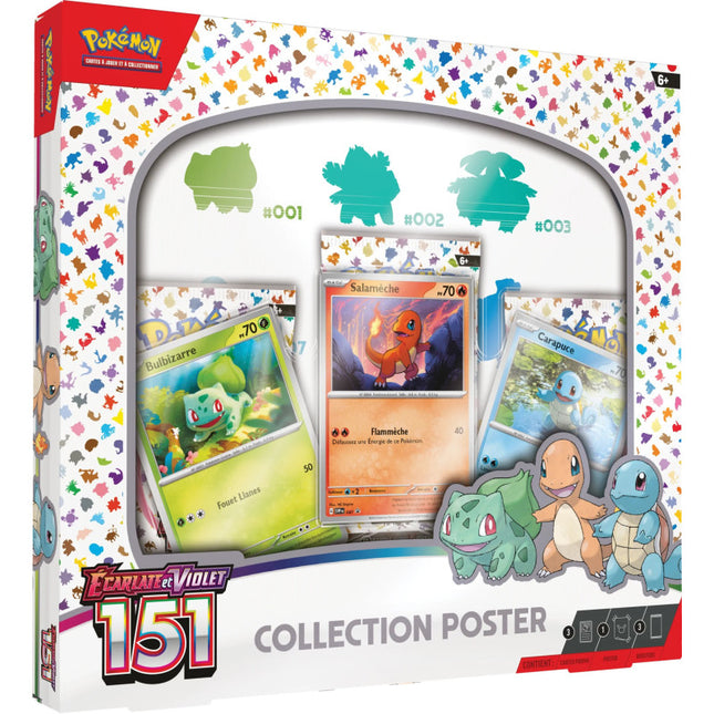 Pokémon TCG: Scarlet & Violet – 151 Poster Collection (French)