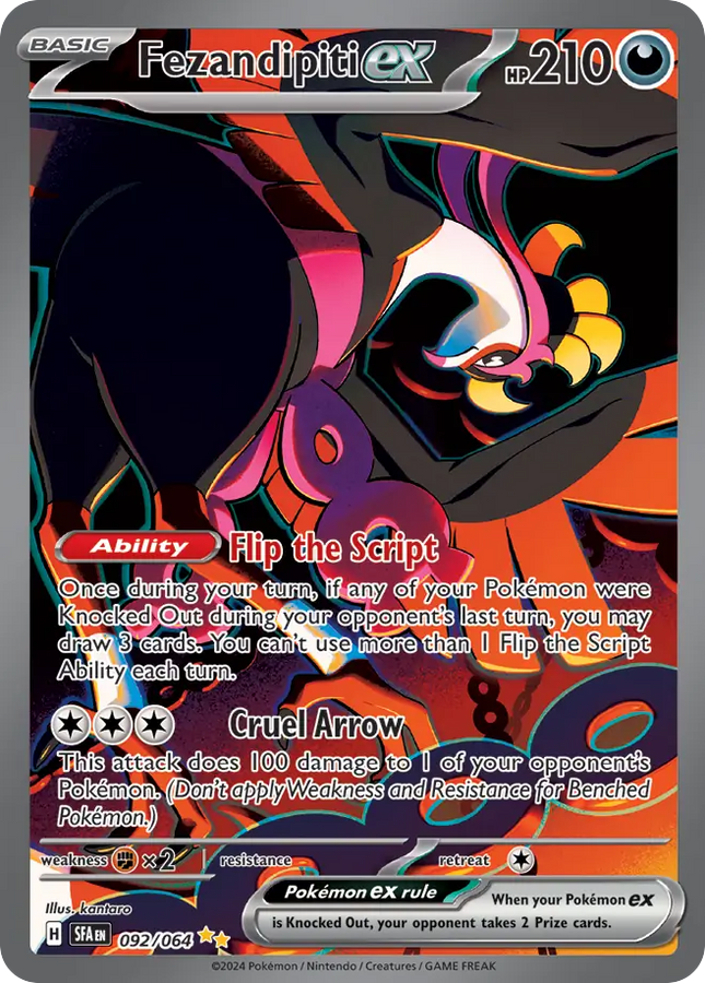 Fezandipiti ex Special Illustration Rare (092/064) Shrouded Fable