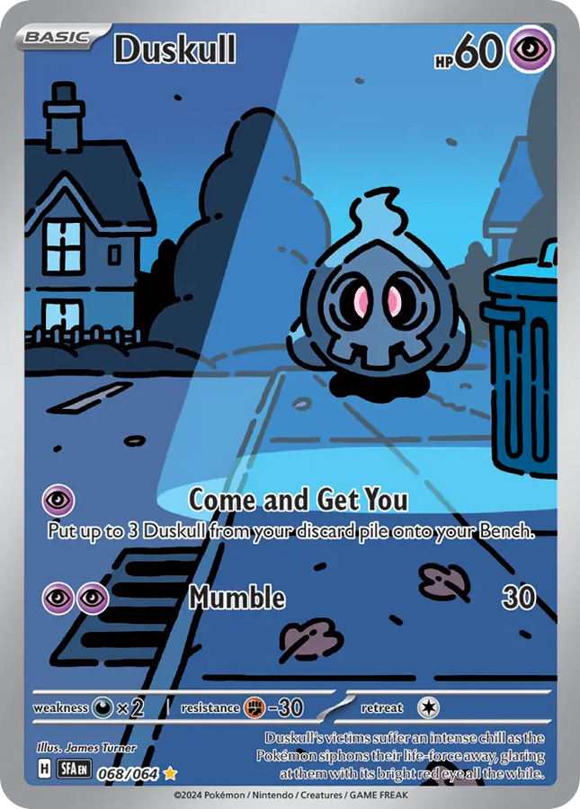 Duskull Illustration Rare (068/064) Shrouded Fable