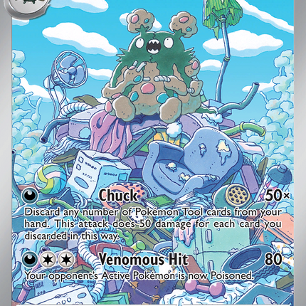 Garbodor Illustration Rare (204/182) Paradox Rift