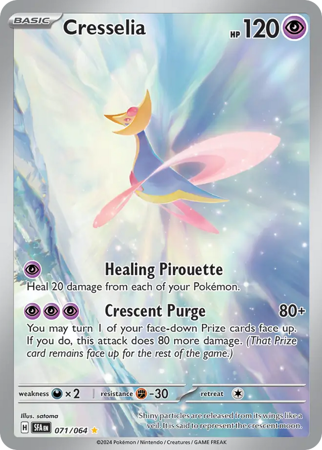 Cresselia Illustration Rare (071/064) Shrouded Fable