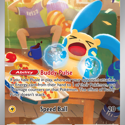 Minun Illustration Rare (194/182) Paradox Rift