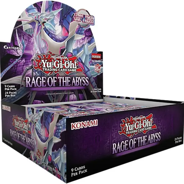 YUGIOH! TCG  Rage of the Abyss (Box 24 pack)  ENG