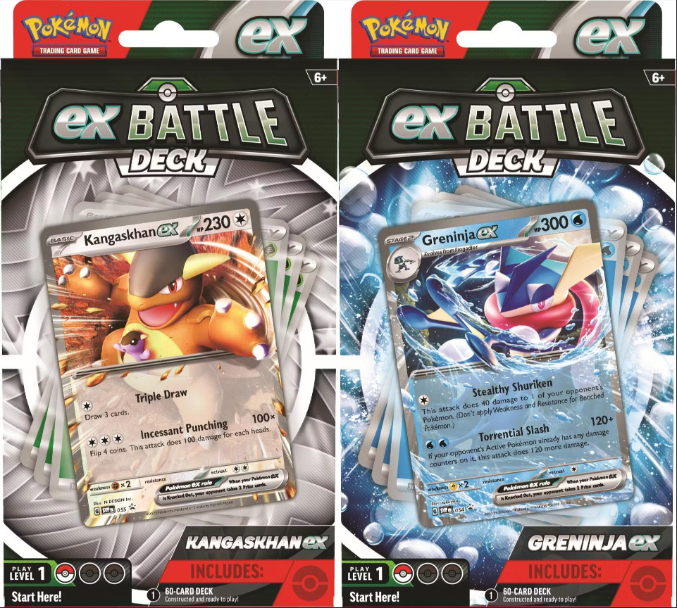 Pokemon TCG - October ex Battle Deck KANGASHKAN/GRENINJA 