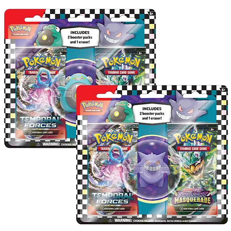 Pokémon TCG: Back To School Eraser Blister 2024 