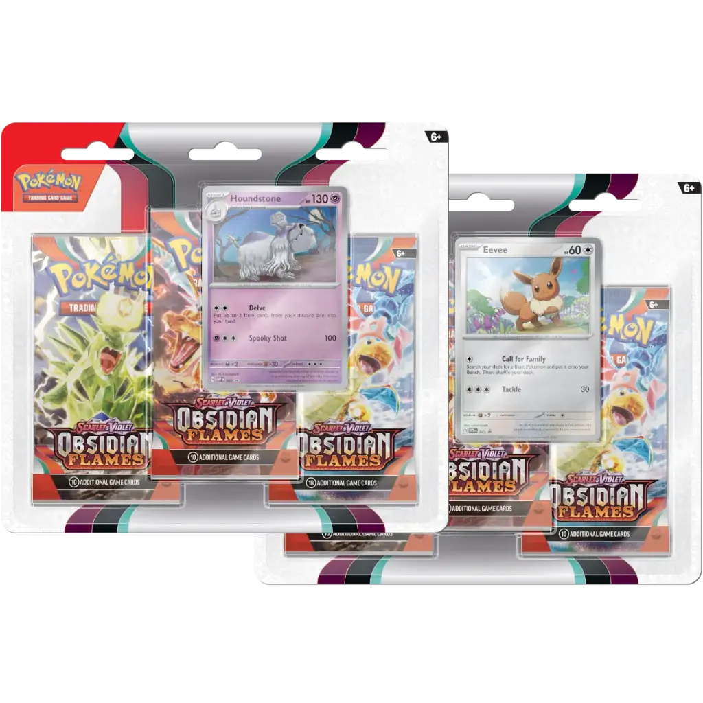 Pokémon TCG: SV03 Obsidian Flames 3- pack Booster 