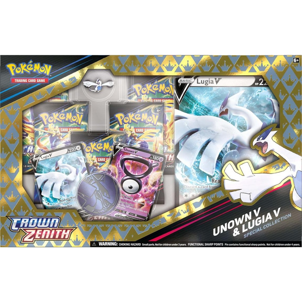Pokémon TCG: Sword & Shield 12.5 CROWN ZENITH SPECIAL PIN