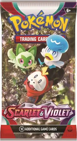 Pokemon Scarlet and Violet Booster Pack 